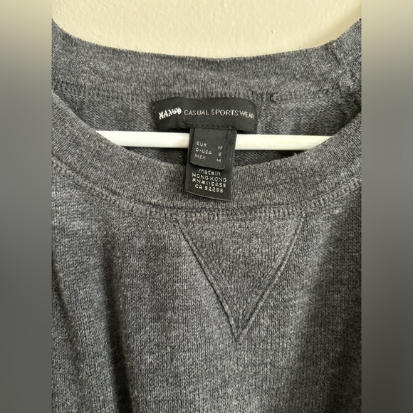 Gently Used Messi Grey Knit Tunic Dress - Size M - Picture 3 of 3